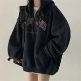 ネイビー | プリントパーカー | Ulysses