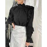 フリルスタンドカラーシャツトップス | Ulysses | 詳細画像3 