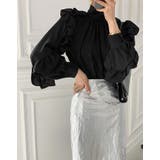 フリルスタンドカラーシャツトップス | Ulysses | 詳細画像4 