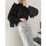 フリルスタンドカラーシャツトップス | Ulysses | 詳細画像7 