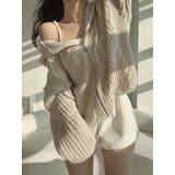 フード付きジップ付きセータージャケット | Ulysses | 詳細画像1