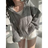 フード付きジップ付きセータージャケット | Ulysses | 詳細画像9