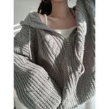 フード付きジップ付きセータージャケット | Ulysses | 詳細画像10