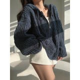 フード付きジップ付きセータージャケット | Ulysses | 詳細画像11