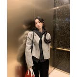 クルーネックダブルブレストメルトンジャケット | Ulysses | 詳細画像4 