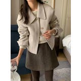 襟付きシングルブレストメルトンジャケット | Ulysses | 詳細画像4