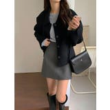 襟付きシングルブレストメルトンジャケット | Ulysses | 詳細画像13