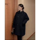 襟付きダブルブレストメルトンジャケット | Ulysses | 詳細画像5