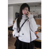 ライトグレー | スタンドカラーダブルブレストジャケット | Ulysses