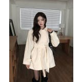 リボンスタンドカラーメルトンジャケット | Ulysses | 詳細画像4