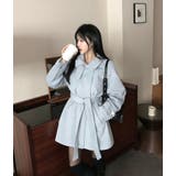 ライトブルー | リボンスタンドカラーメルトンジャケット | Ulysses