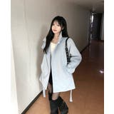 リボンスタンドカラーメルトンジャケット | Ulysses | 詳細画像7