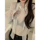 リボンドット柄シャツ | Ulysses | 詳細画像8 