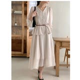 ベルト付きVネックワンピース | Ulysses | 詳細画像5