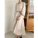 ベルト付きVネックワンピース | Ulysses | 詳細画像8