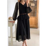 ベルト付きVネックワンピース | Ulysses | 詳細画像9