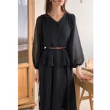 ベルト付きVネックワンピース | Ulysses | 詳細画像10