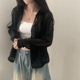 ブラック | レースフード付きジップ付きジャケット | Ulysses