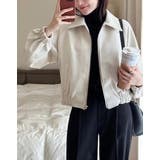 襟付きジップ付きジャケット | Ulysses | 詳細画像1