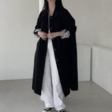 ブラック | 襟付きシングルブレストジャケット | Ulysses