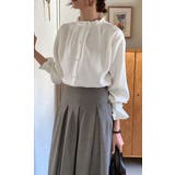 ホワイト | シングルブレストノーカラーシャツ | Ulysses