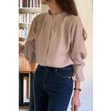 パープル | シングルブレストノーカラーシャツ | Ulysses