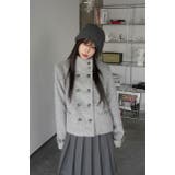 スタンドカラーダブルブレストメルトンジャケット | Ulysses | 詳細画像5 