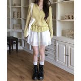 ドローストリングシングルブレストニットトップス | Ulysses | 詳細画像5