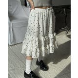 フリルドット柄スカート | Ulysses | 詳細画像3 