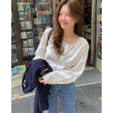 ベージュ | 長袖クルーネックシャツ | Ulysses