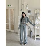 デニムジャケットワイドパンツセットアップ | Ulysses | 詳細画像3 