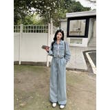 デニムジャケットワイドパンツセットアップ | Ulysses | 詳細画像4 