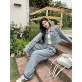 デニムジャケットワイドパンツセットアップ | Ulysses | 詳細画像5 