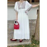 リボン半袖ロングワンピース | Ulysses | 詳細画像3 