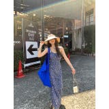 ブルー | 花柄キャミワンピース | Ulysses