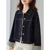 デニム襟付きシングルブレストジャケット | Ulysses | 詳細画像3