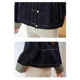 デニム襟付きシングルブレストジャケット | Ulysses | 詳細画像8