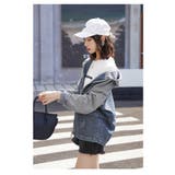 スウェット切り替えデニムフード付きジャケット | Ulysses | 詳細画像6