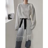 チュールドット柄キャミワンピース | Ulysses | 詳細画像1 