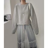 チュールドット柄キャミワンピース | Ulysses | 詳細画像3 