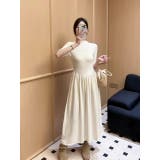 アイボリー | ニットハーフネックワンピース | Ulysses