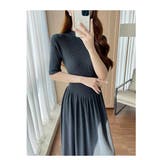 ニットハーフネックワンピース | Ulysses | 詳細画像8