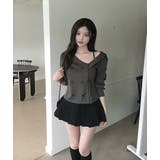 ダブルブレストオフショルダートップス | Ulysses | 詳細画像5