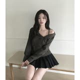 ダブルブレストオフショルダートップス | Ulysses | 詳細画像8