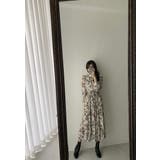 ベージュ | リボンプリーツワンピース | Ulysses