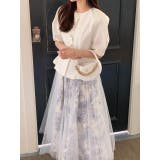 クルーネックシングルブレストショートトップス | Ulysses | 詳細画像1