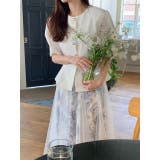 クルーネックシングルブレストショートトップス | Ulysses | 詳細画像4