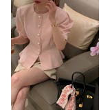 クルーネックシングルブレストショートトップス | Ulysses | 詳細画像8