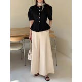 クルーネックシングルブレストショートトップス | Ulysses | 詳細画像11