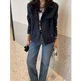 ネイビー | ダブルブレストショートジャケット | Ulysses